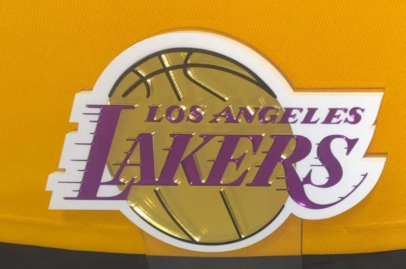 Shaquille O'Neal Autographed Los Angeles Lakers M&N Framed Jersey Fanatics