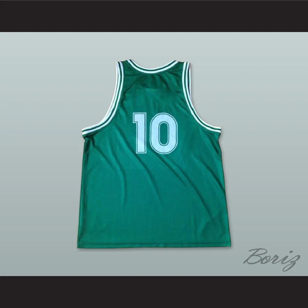 Slovenija 10 National Team Green Basketball Jersey