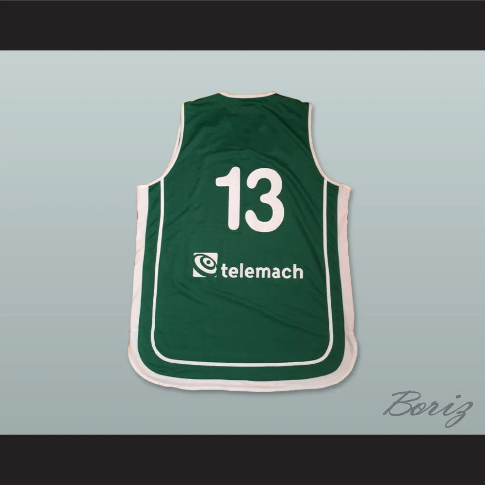 Slovenija 13 National Team Green Basketball Jersey