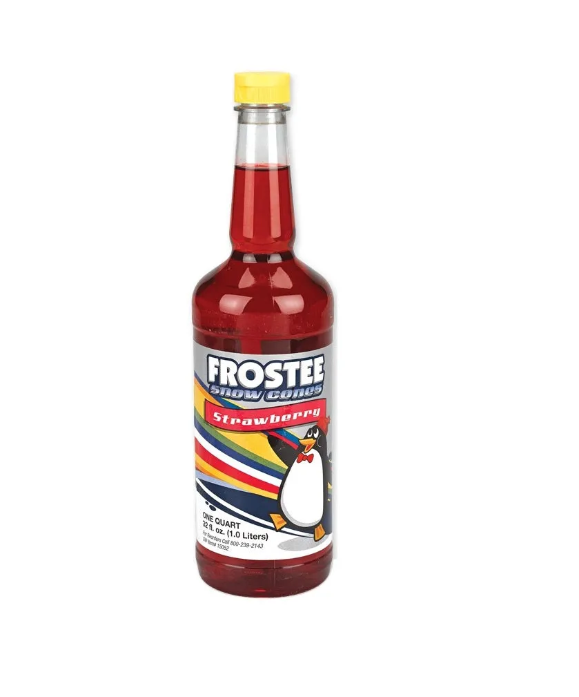 Snow Cone Syrup Strawberry 1 QT