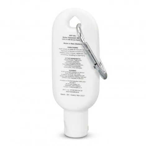 SPF 50  Sun Gel 30ml Tube with Carabiner