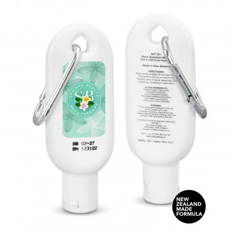 SPF 50  Sun Gel 30ml Tube with Carabiner