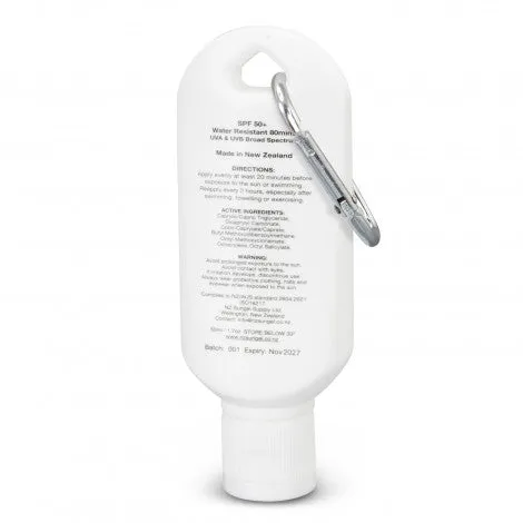 SPF 50  Sun Gel 50ml Tube with Carabiner