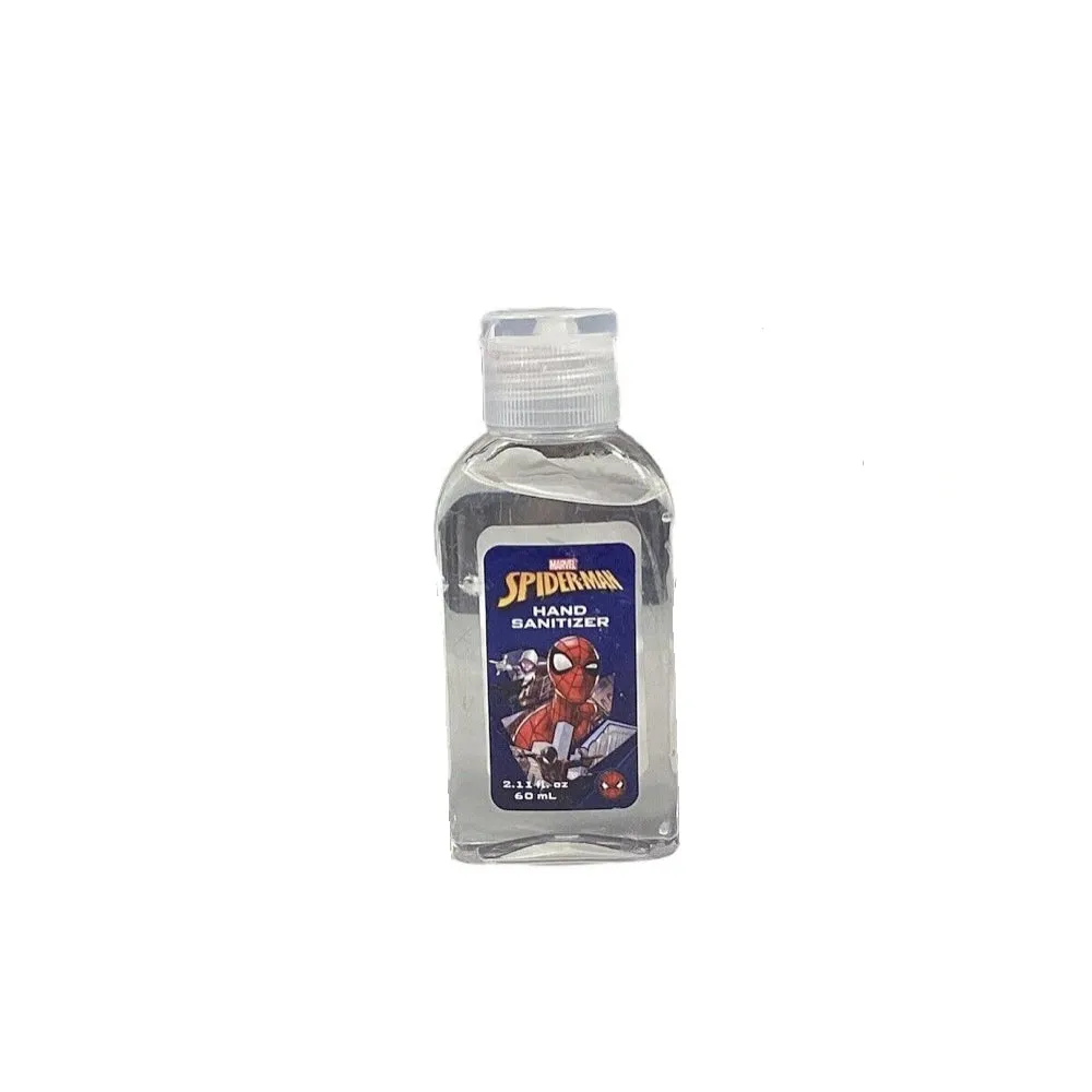 Spiderman Boys Travel Hand Sanitizer Pack of 4 Mini Hand Sanitizer Bottles for Kids