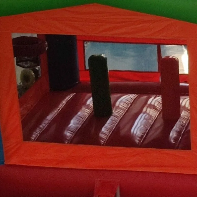 Sports Bounce House Combo With Pool and Slide