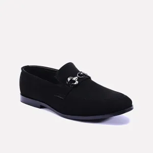 Steelman Black Velvet Dress Loafers 0111305