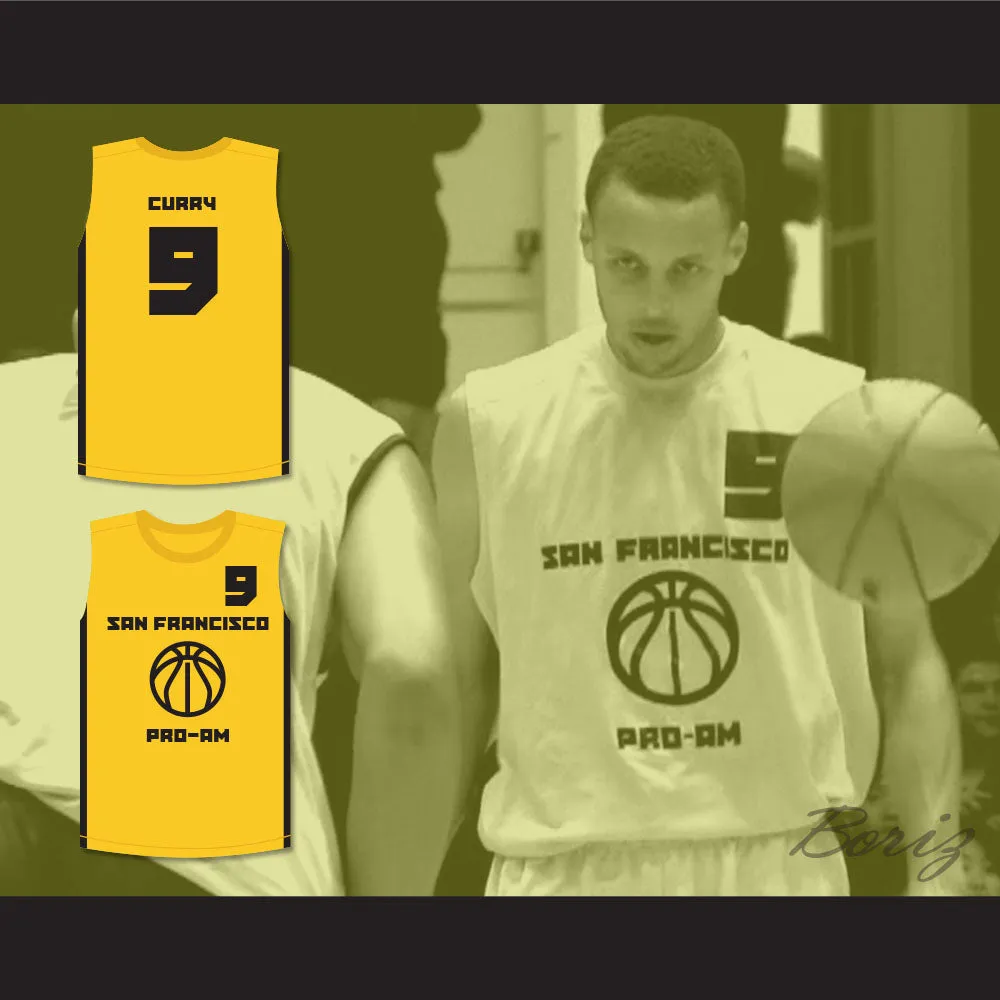Stephen Curry 9 San Francisco Pro-Am Basketball Jersey