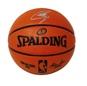 Stephen Curry Golden State Warriors Signed Silver Autograph Basketball FANATICS