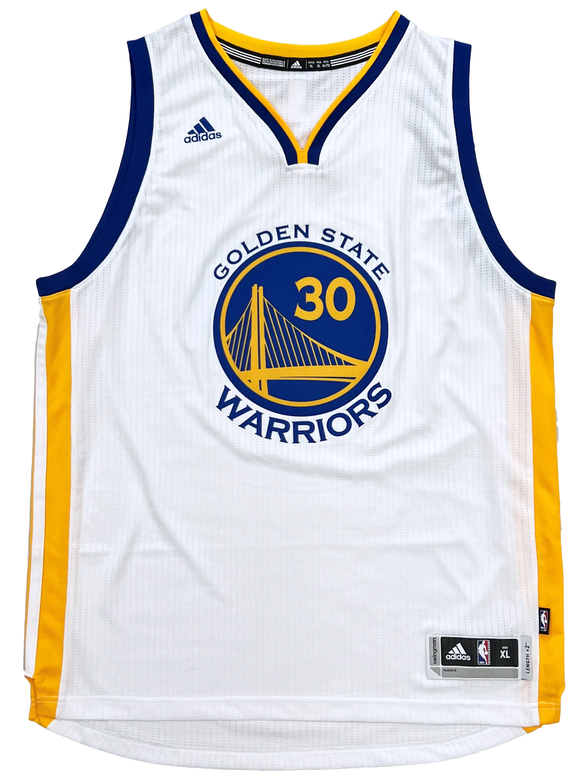 Stephen Curry Golden State Warriors Signed White Swingman Adidas Jersey JSA LOA