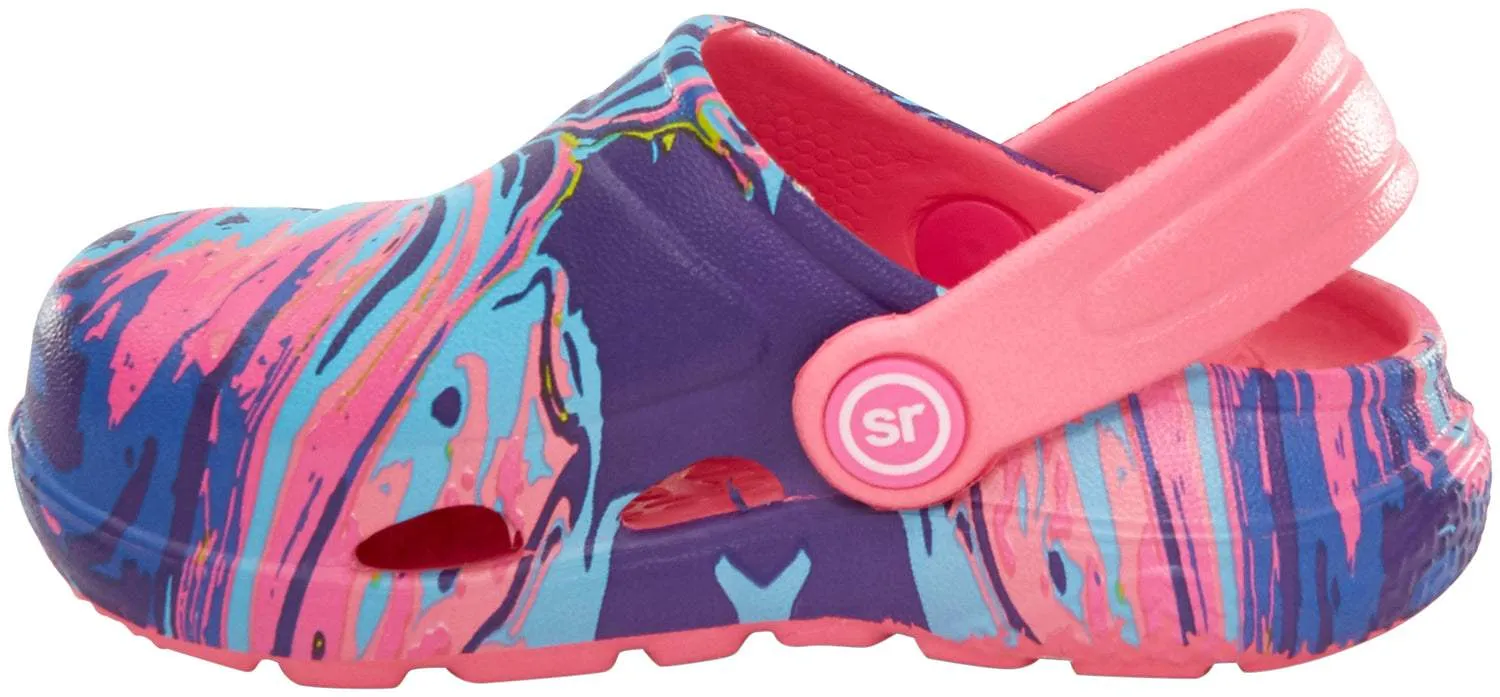 Stride Rite Kids Bray Girls Rainbow Water Friendly Clog Sandals (Toddler/Little Kids)