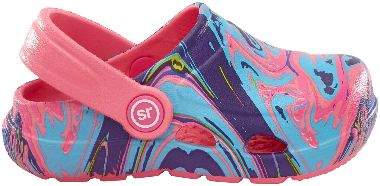 Stride Rite Kids Bray Girls Rainbow Water Friendly Clog Sandals (Toddler/Little Kids)