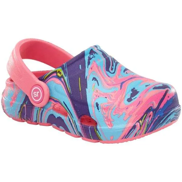 Stride Rite Kids Bray Girls Rainbow Water Friendly Clog Sandals (Toddler/Little Kids)