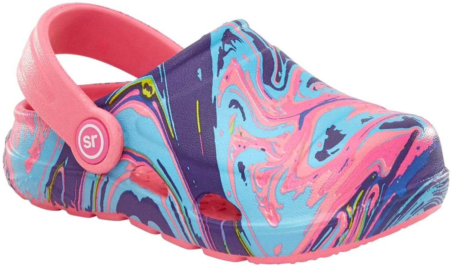 Stride Rite Kids Bray Girls Rainbow Water Friendly Clog Sandals (Toddler/Little Kids)