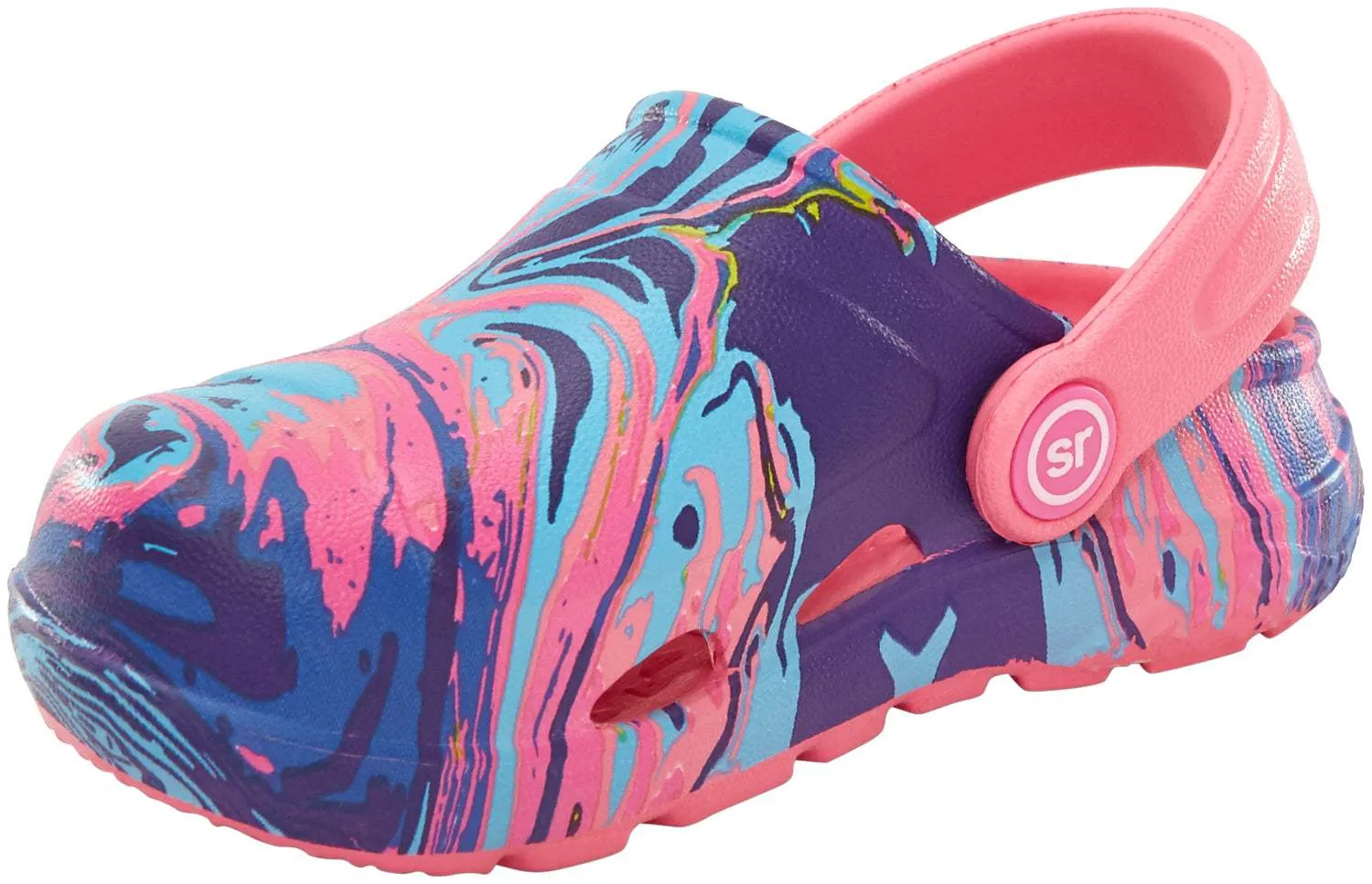 Stride Rite Kids Bray Girls Rainbow Water Friendly Clog Sandals (Toddler/Little Kids)