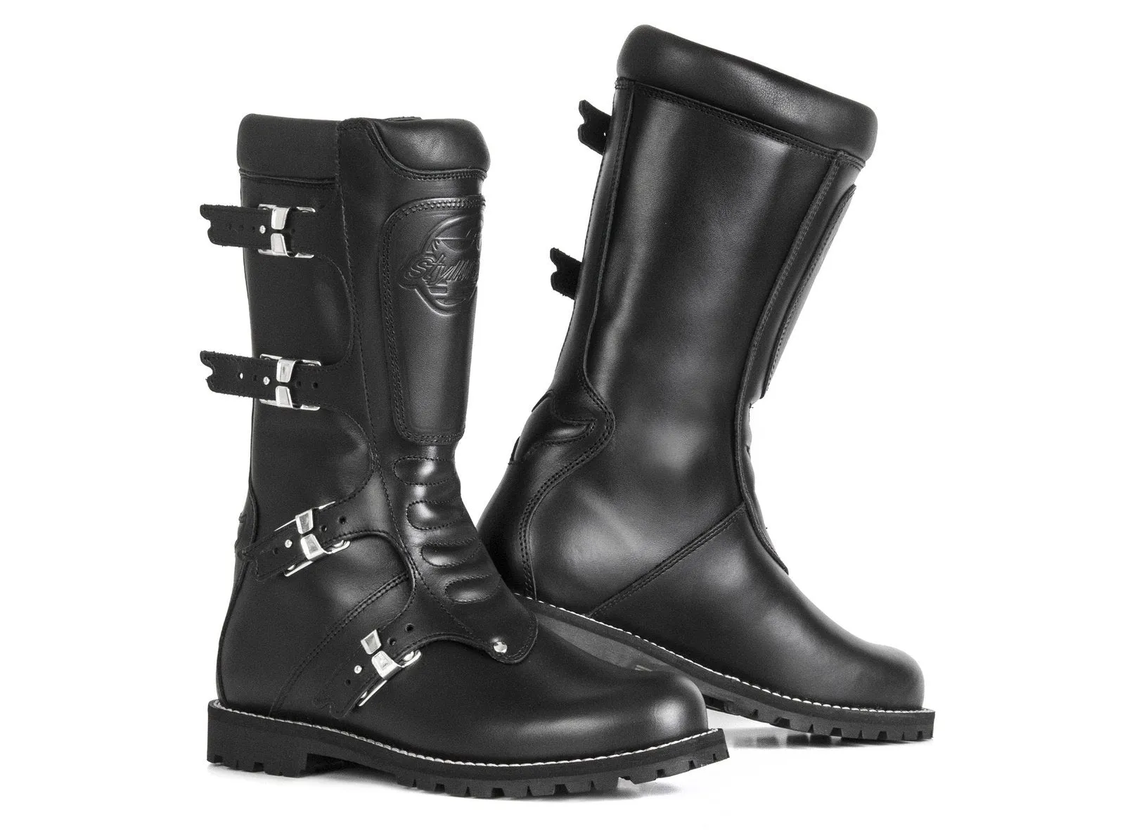 Stylmartin Continental Black  Motorcycle Riding Boots