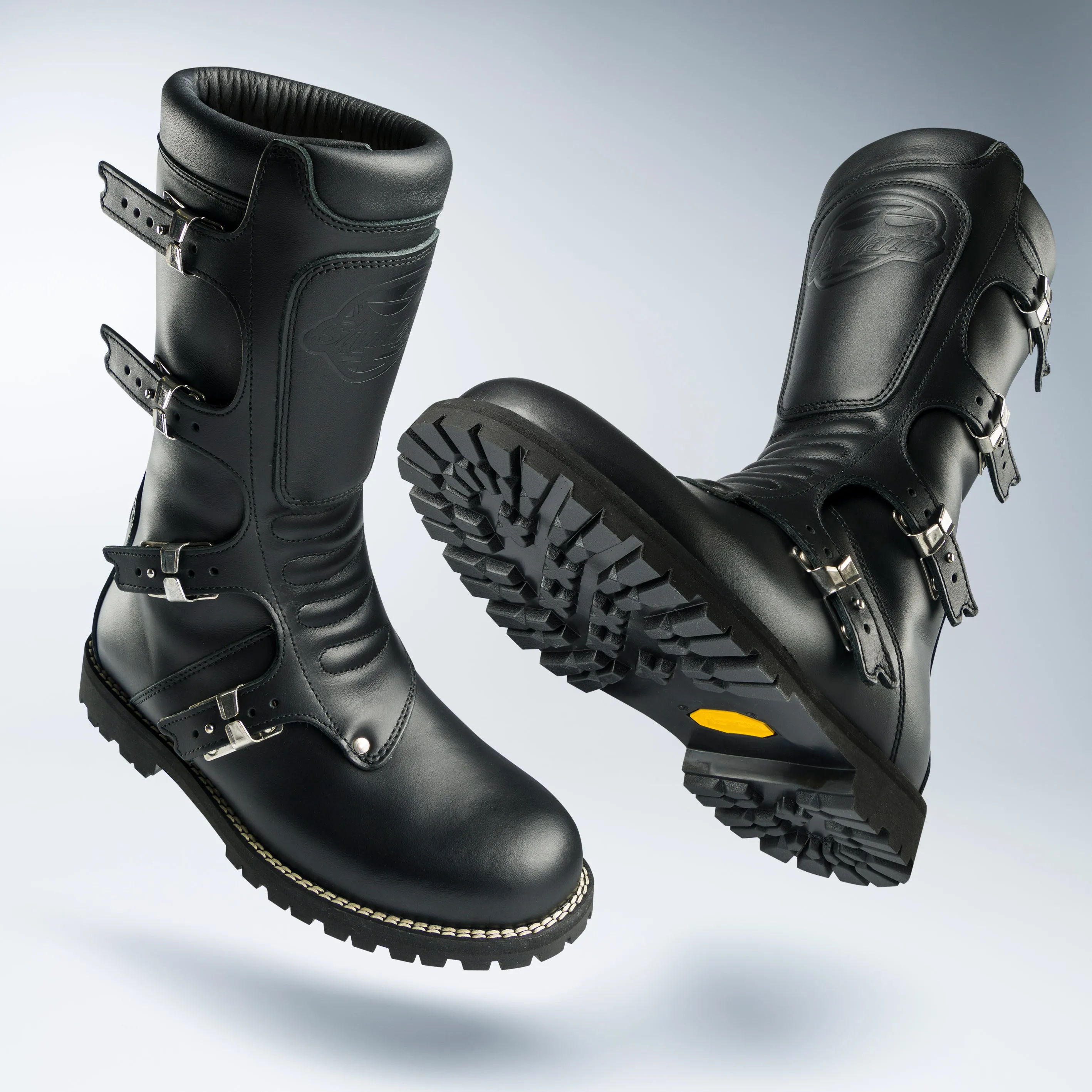 Stylmartin Continental Black  Motorcycle Riding Boots