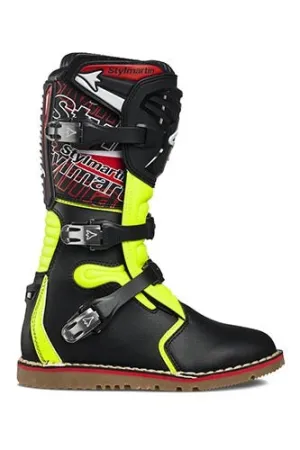 Stylmartin Impact Pro Black Yellow WP Motorcycle Riding Boots