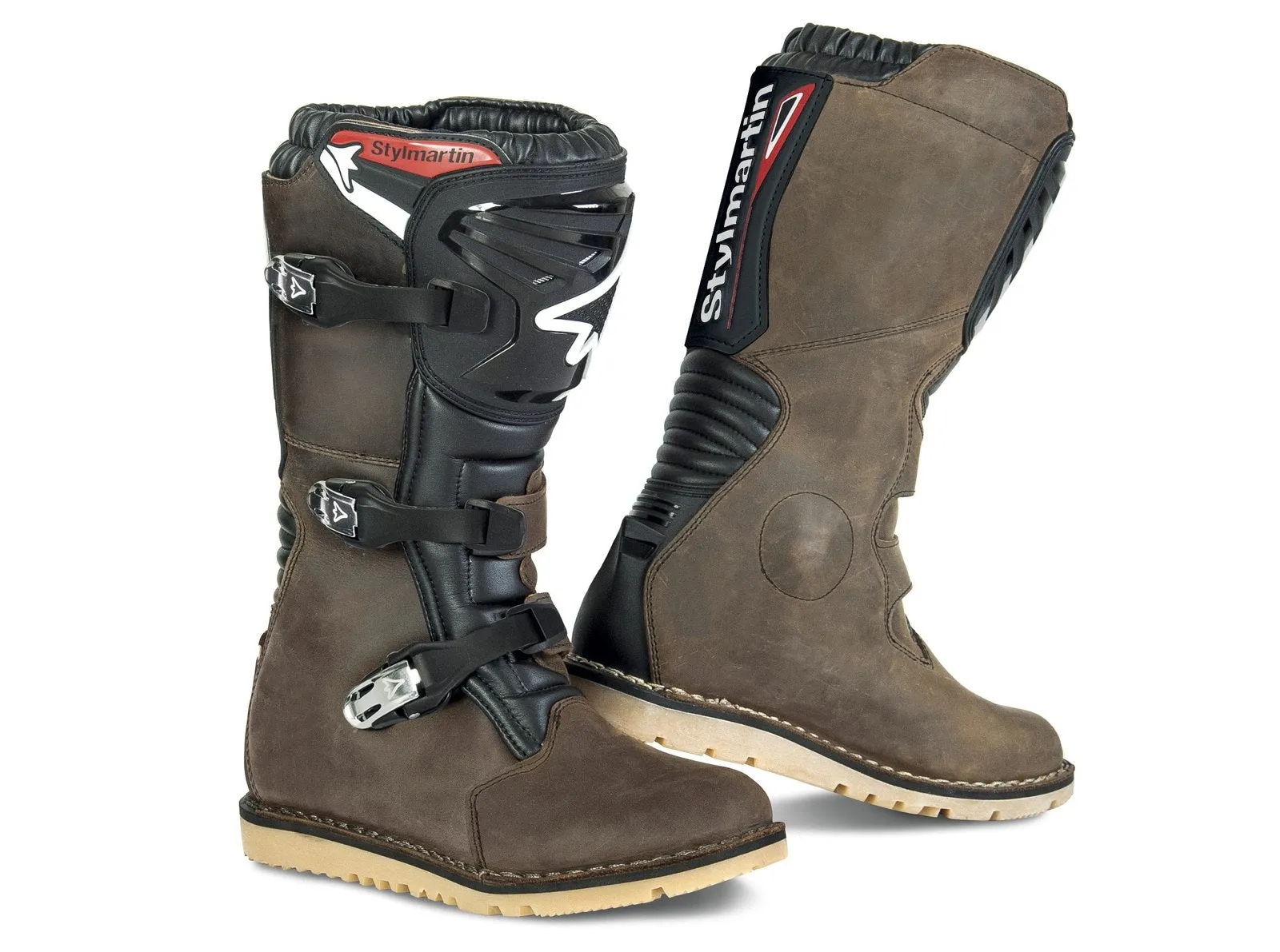 Stylmartin Impact RS Brown WP Motorcycle Riding Boots