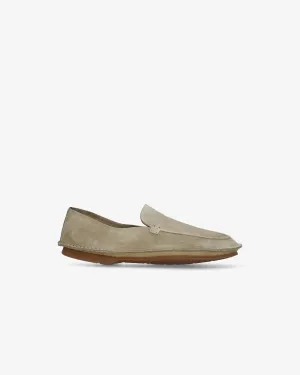 Suede slip-ons