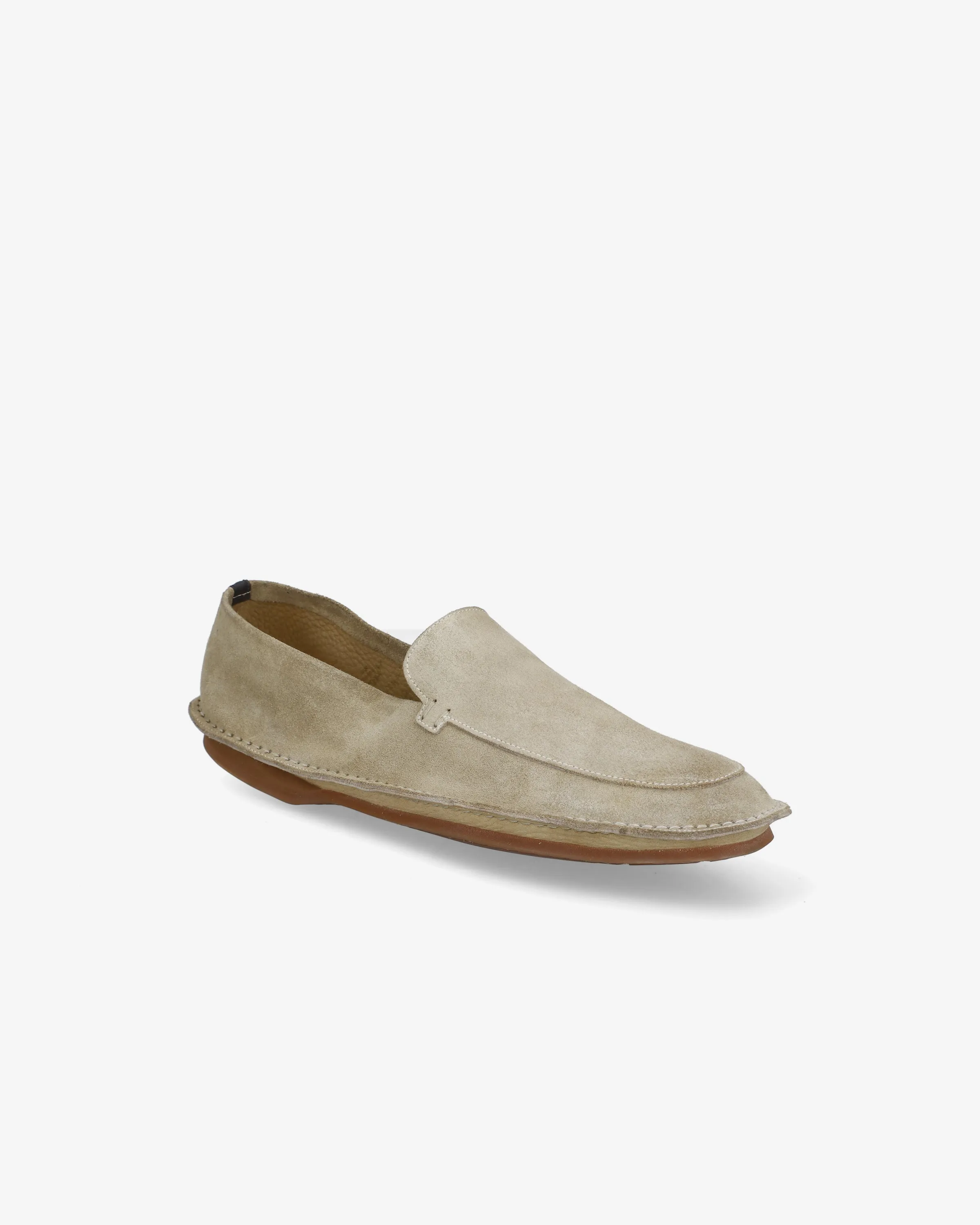 Suede slip-ons