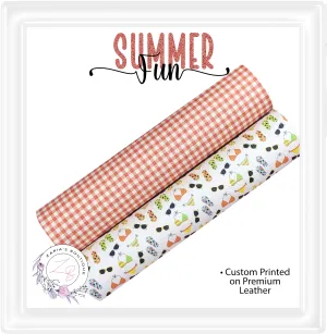 ⋅ Summer Fun Bundle ⋅ Premium Exclusive Vegan Faux Leathers
