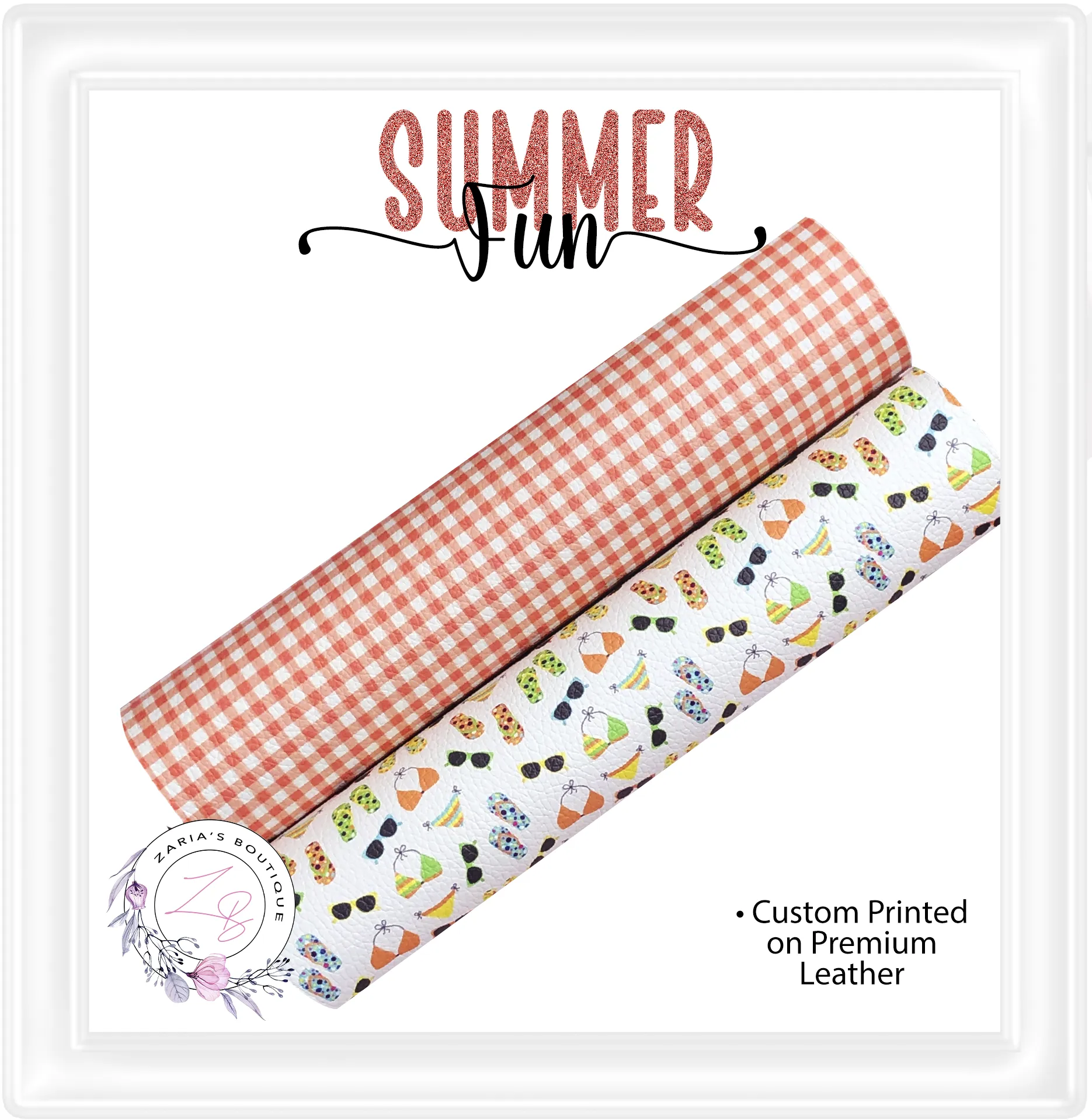 ⋅ Summer Fun Bundle ⋅ Premium Exclusive Vegan Faux Leathers