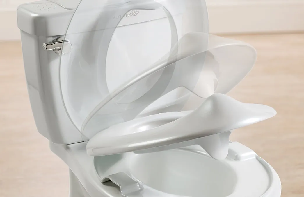Summer Infant My Size Potty Training Toilet Toddler Boys & Girls Flushing