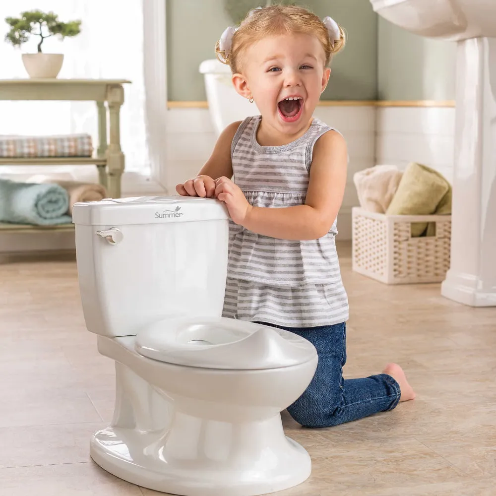 Summer Infant My Size Potty Training Toilet Toddler Boys & Girls Flushing
