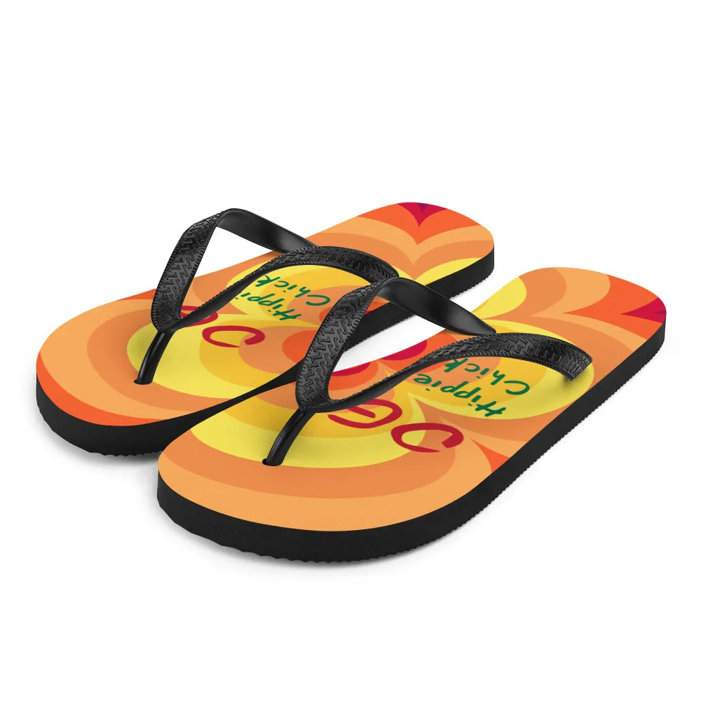 Sunny Flower 2 Flip-Flops