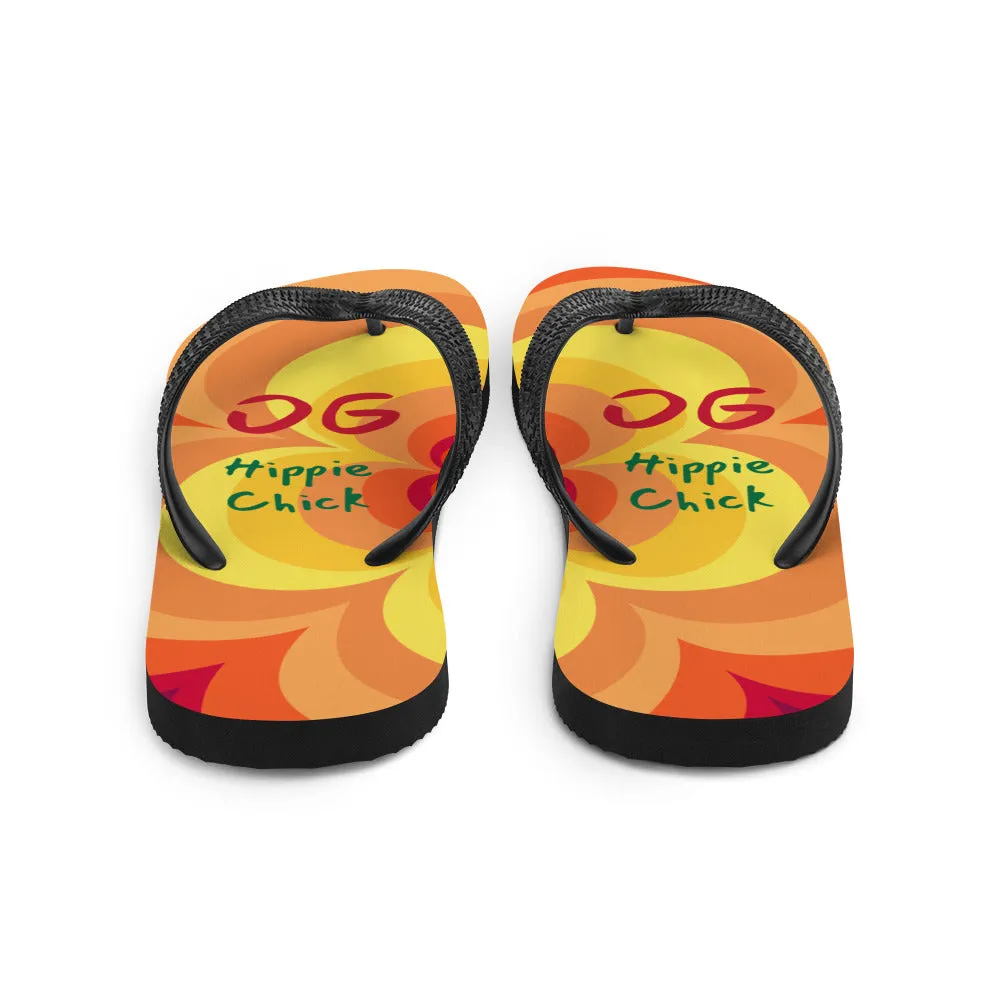 Sunny Flower 2 Flip-Flops