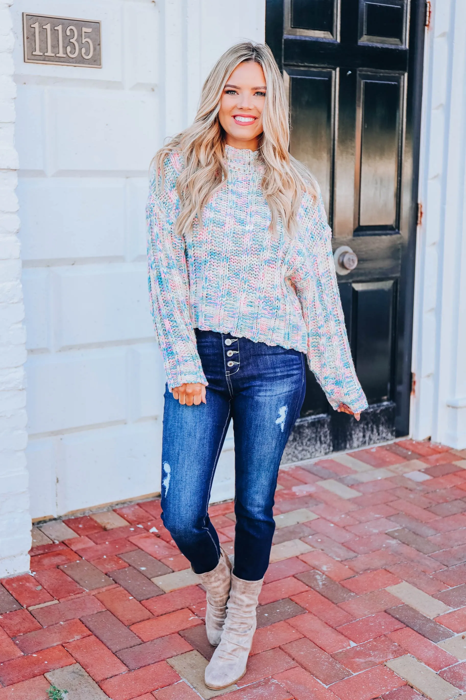 Sweet Peony Sweater