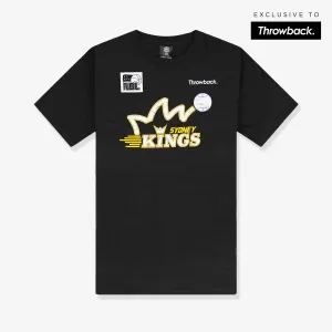 Sydney Kings X Throwback Heritage Graphic Tee - Black