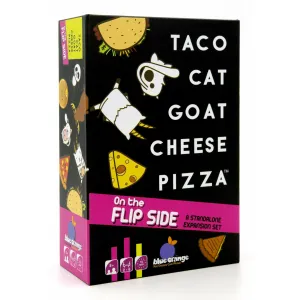 Taco Cat Goat Cheese Pizza: On the Flip Side