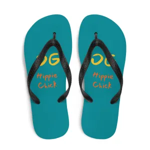 Teal Flip-Flops