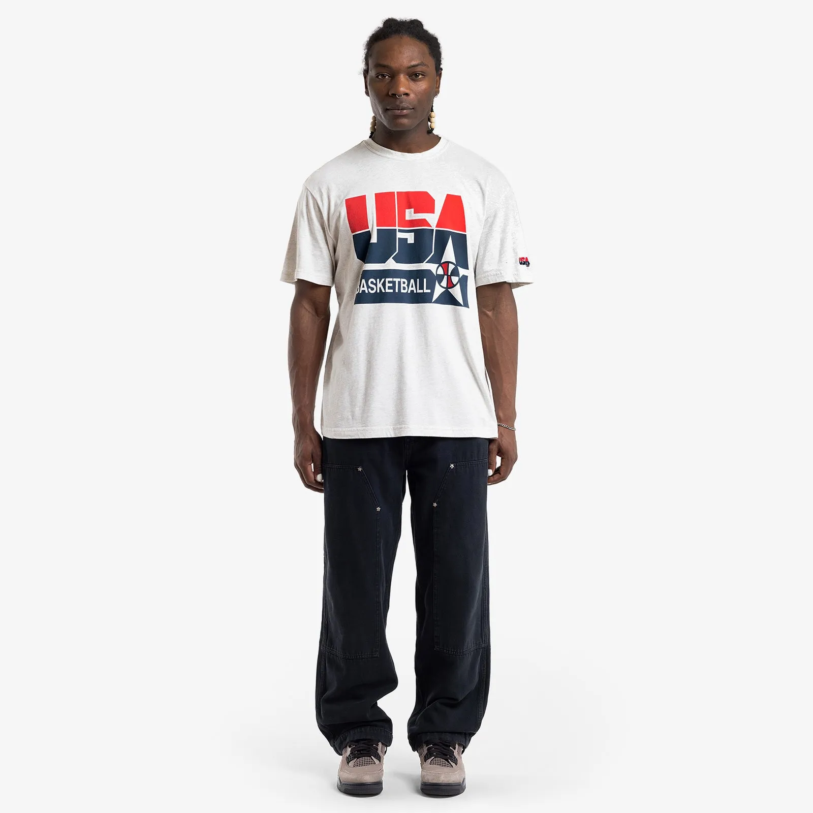 Team USA Tee - Vintage Grey Marl
