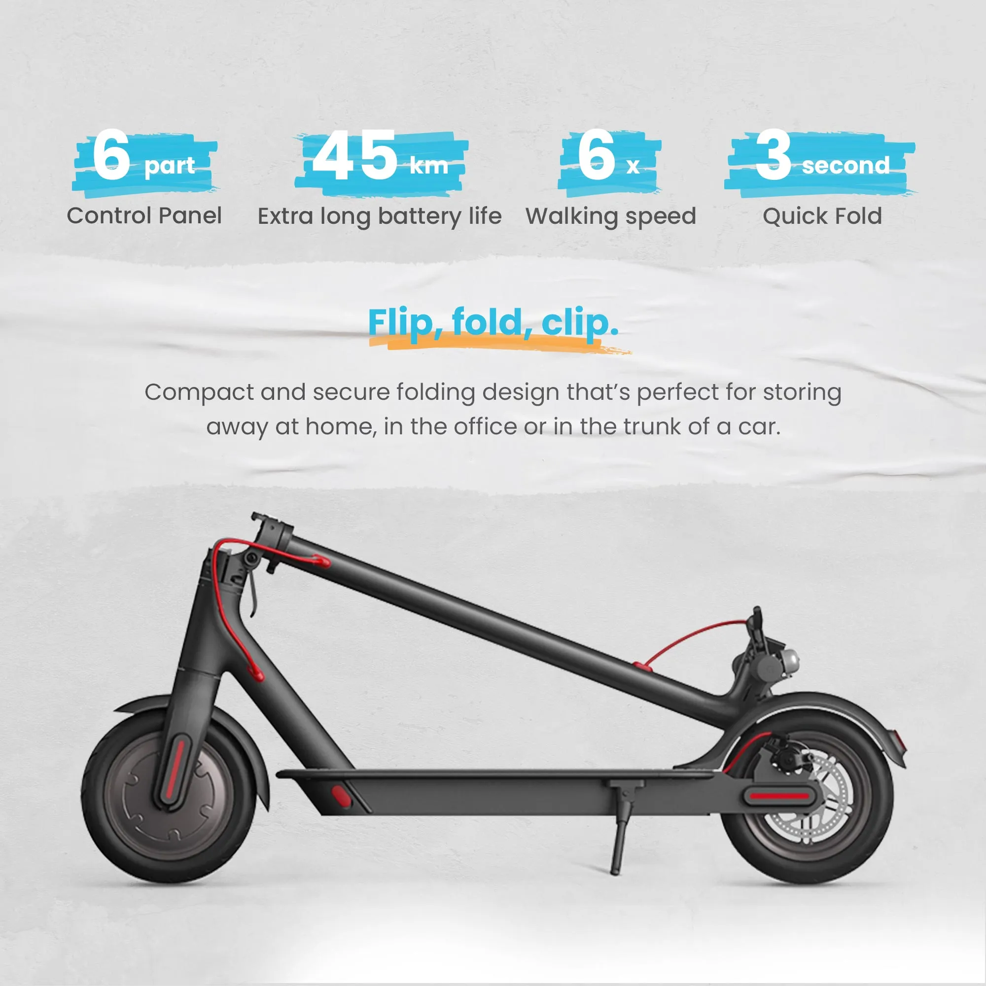 Techshark Foldable Electric Scooter Pro | Techville