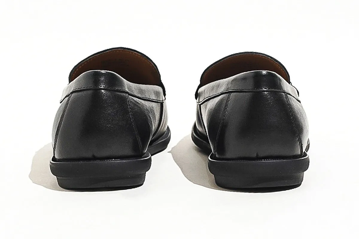 Temple Horsebit Casual Loafer - Black