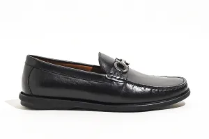 Temple Horsebit Casual Loafer - Black