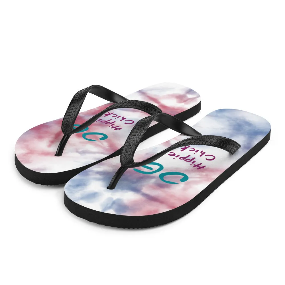 Tie Dye Flip-Flops
