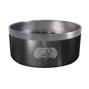 Toadfish Dog Bowl - Graphite