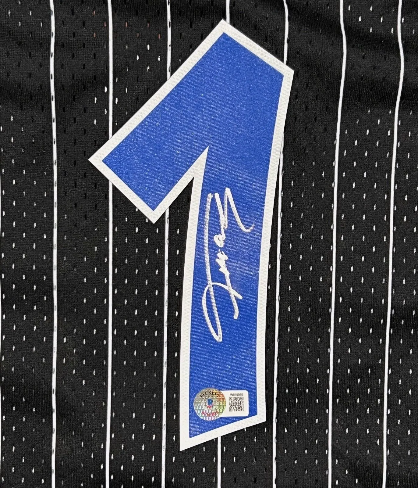 Tracy McGrady Orlando Magic Signed Mitchell & Ness Classics Swingman Jersey JSA