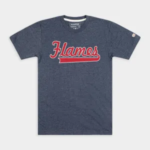 UIC Flames Script Tee