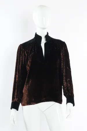 Velvet Cheetah Top