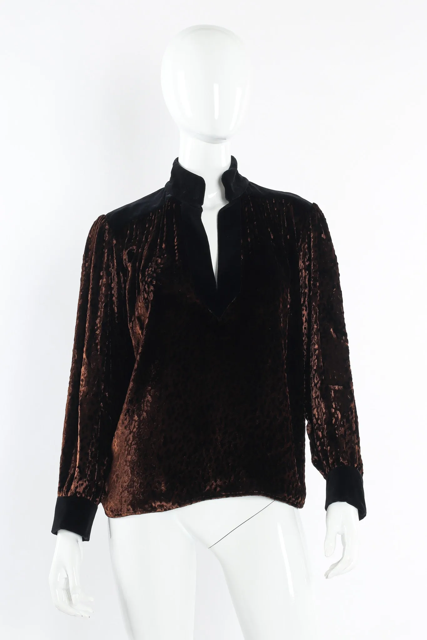 Velvet Cheetah Top