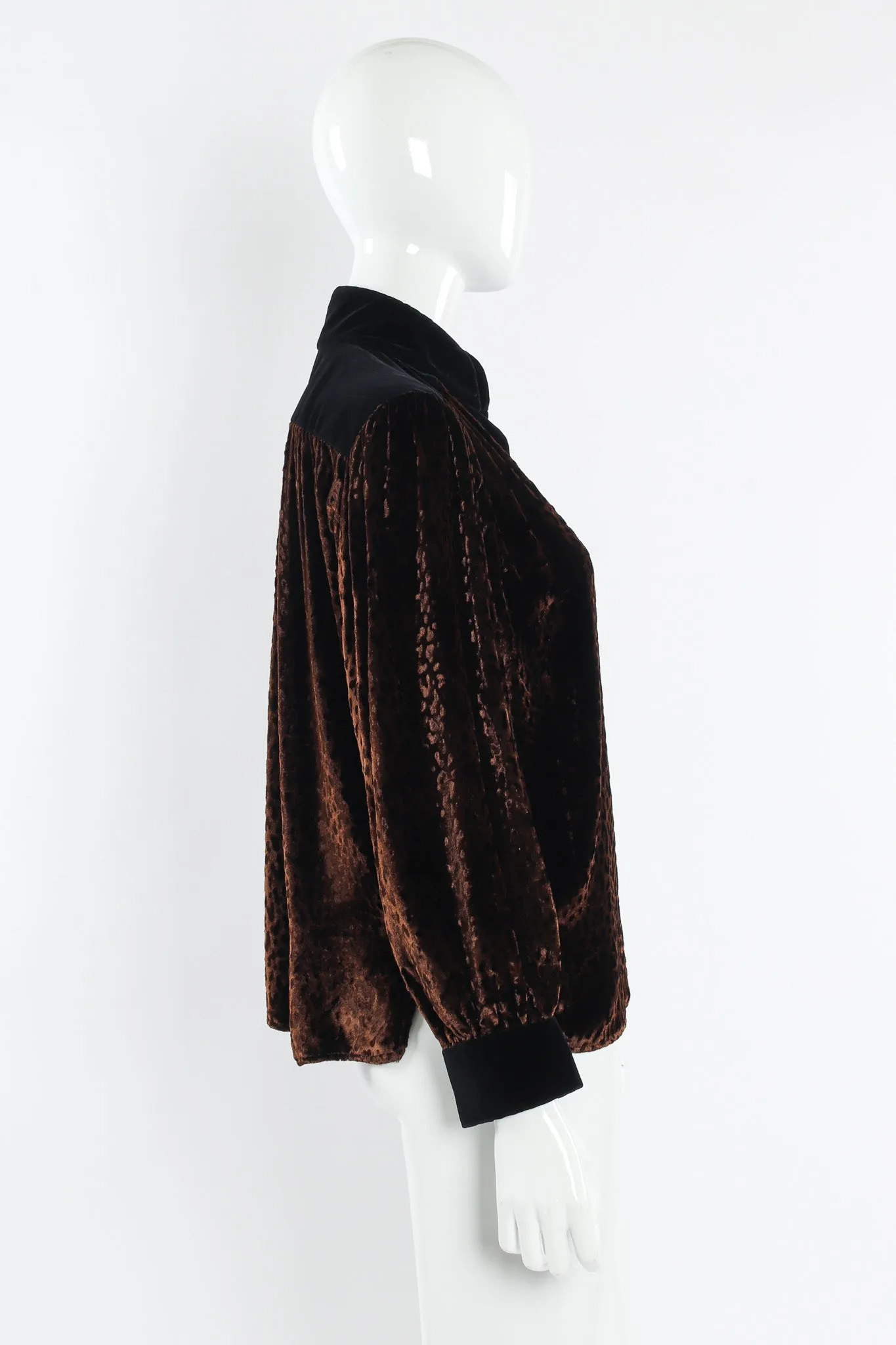 Velvet Cheetah Top