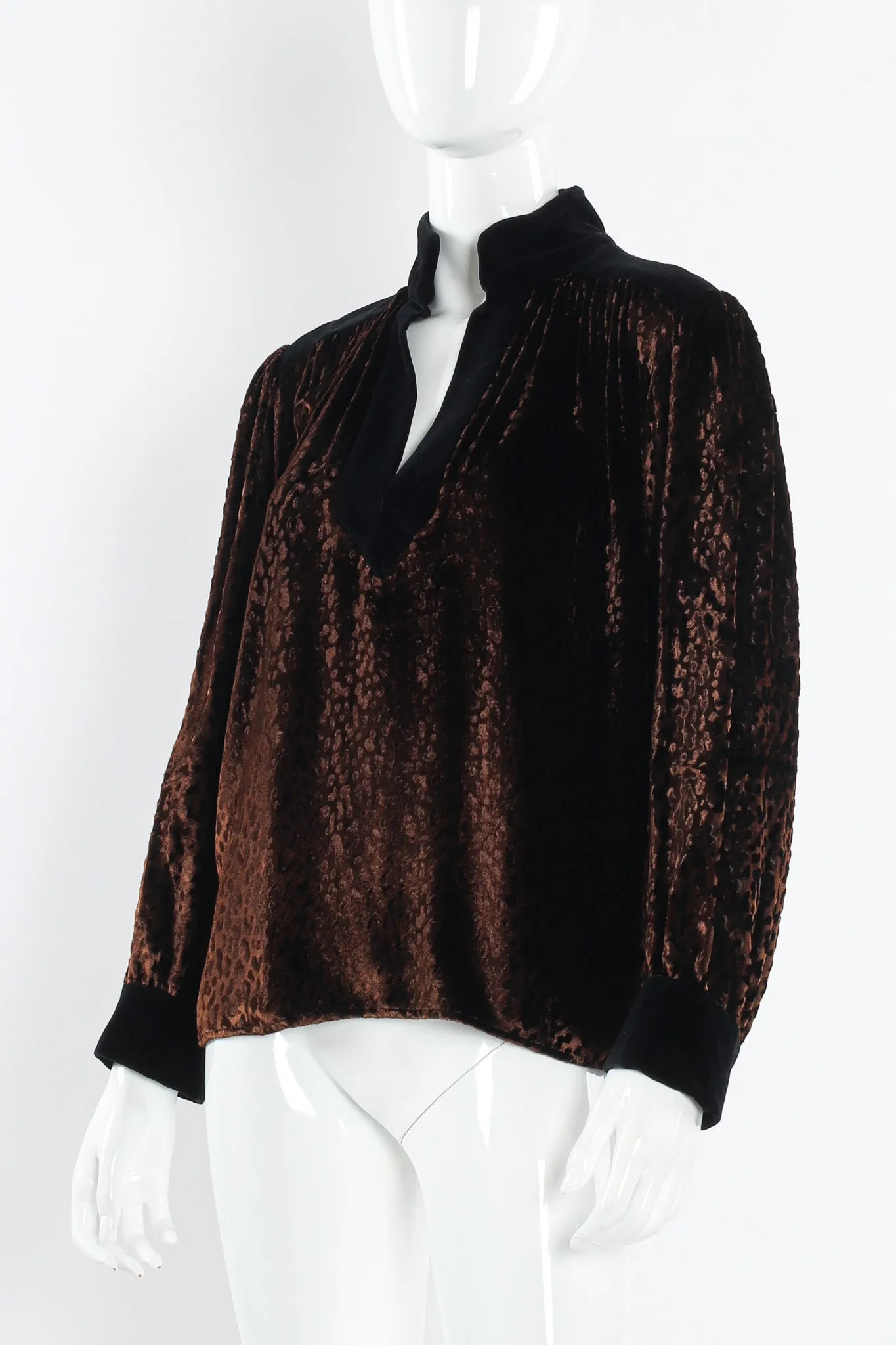 Velvet Cheetah Top