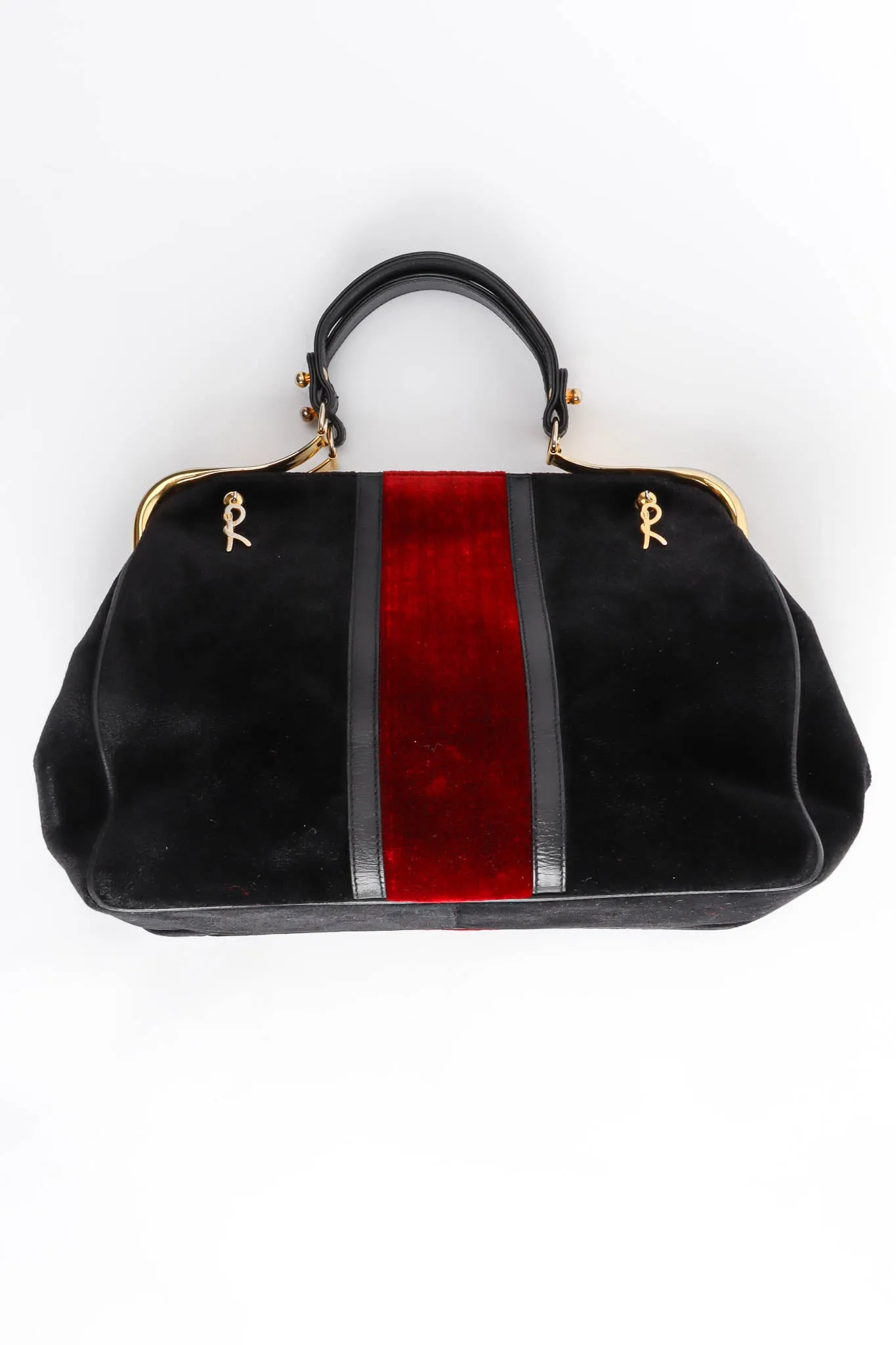 Velvet Stripe Caravel Frame Bag