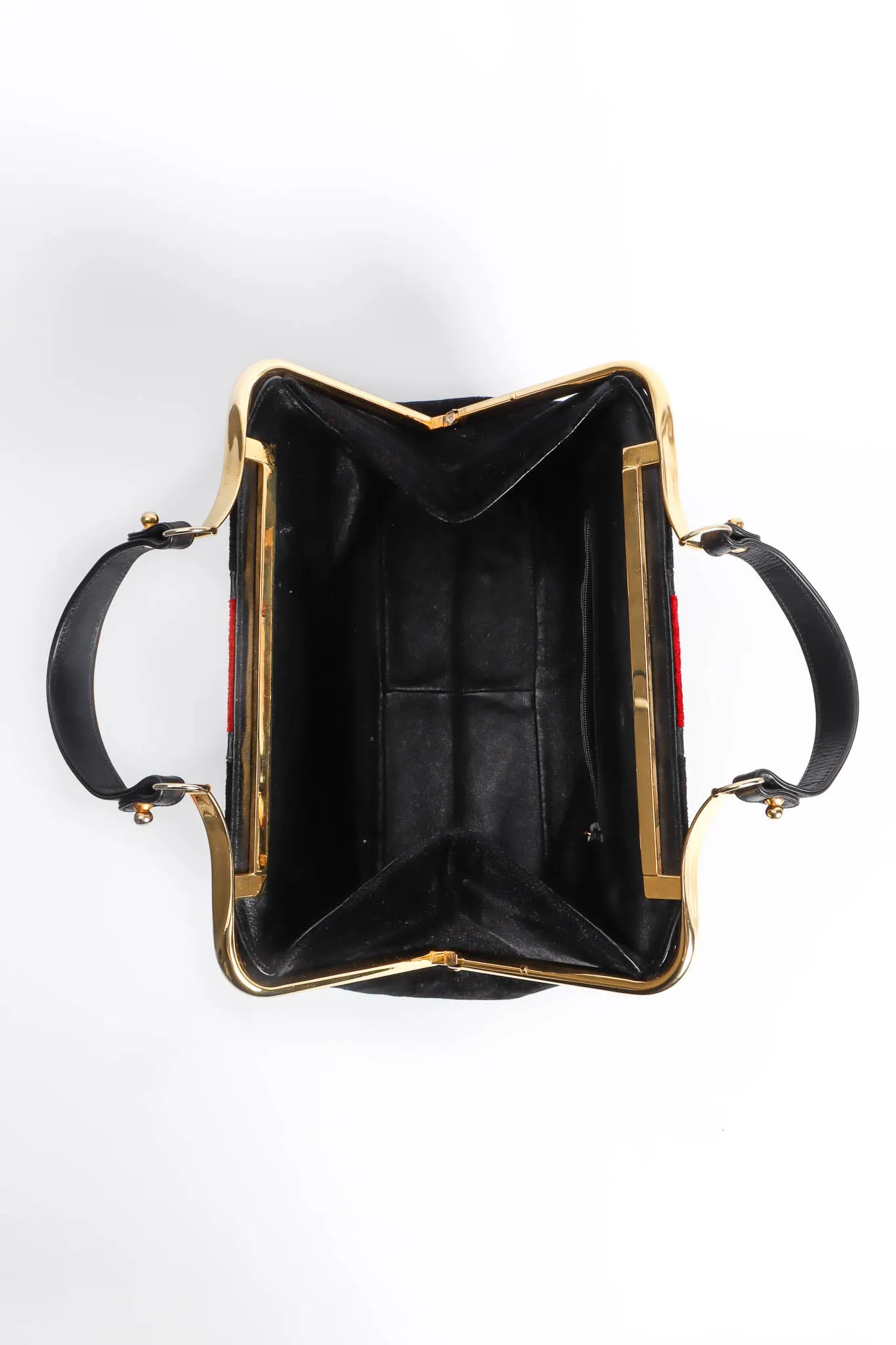 Velvet Stripe Caravel Frame Bag