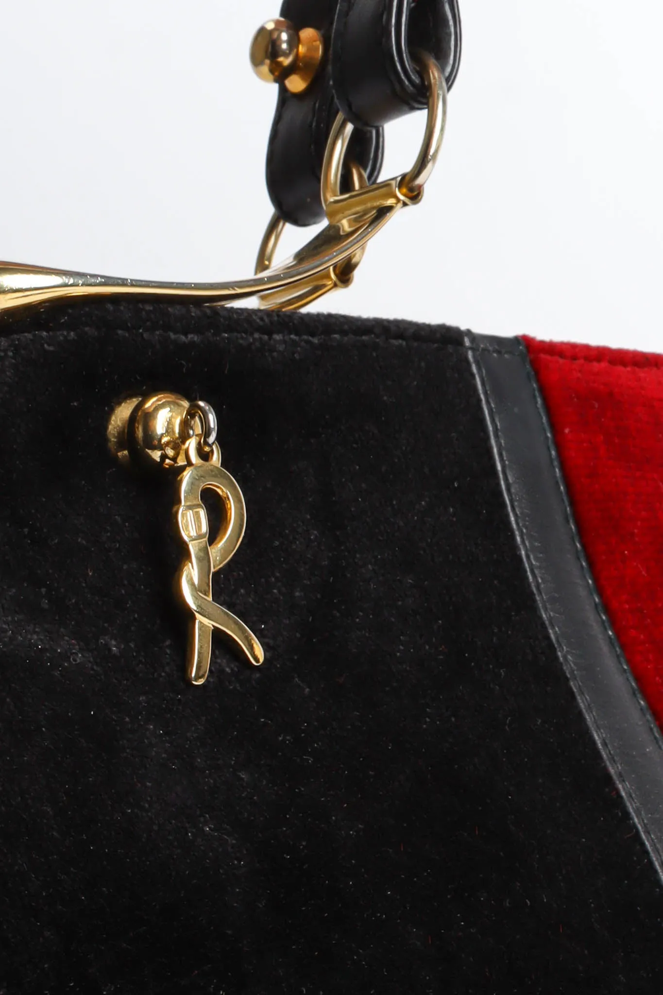 Velvet Stripe Caravel Frame Bag