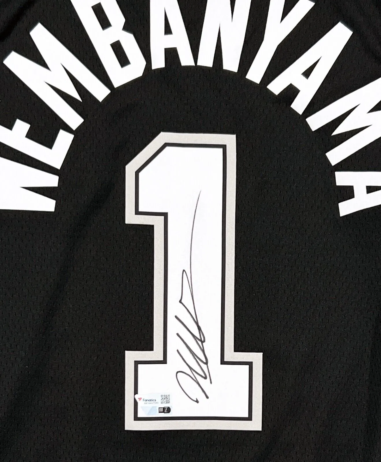 Victor Wembanyama Spurs Signed Authentic Nike Icon Swingman Jersey Fanatics